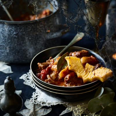 Smoky beef stew