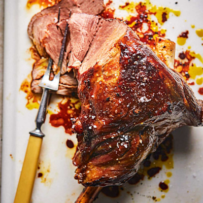 Roast lamb with a twist