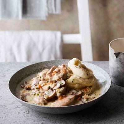 Alpine chicken stew