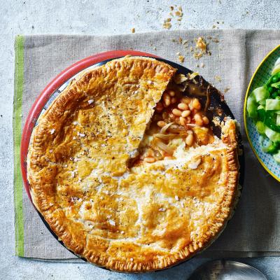 Baked bean pie