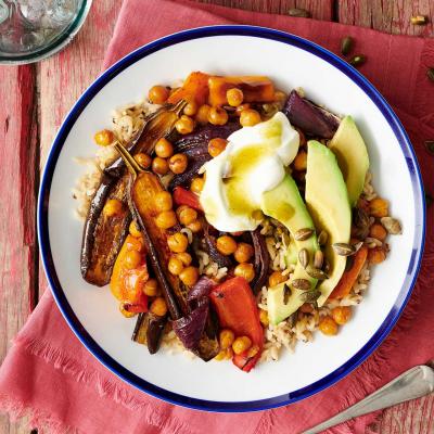 Avocado and jalapeno Buddha bowl