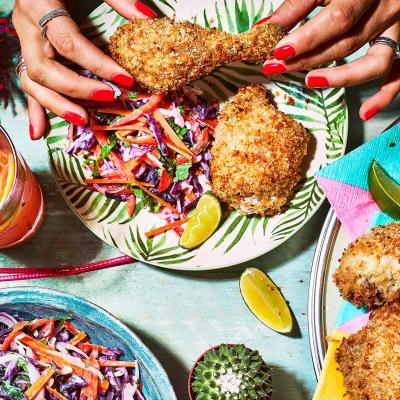 Coconut baked chicken