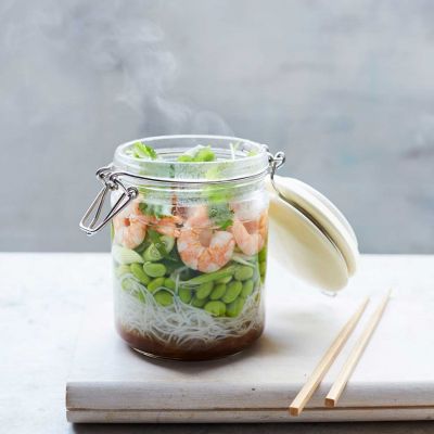 Japanese prawn noodle jar