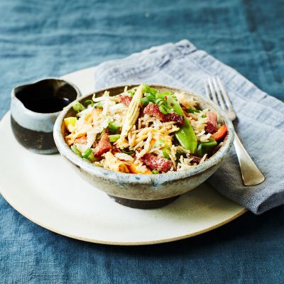 Bacon and egg fried rice