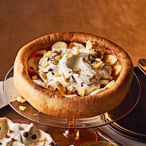 Yorkshire banoffee pudding