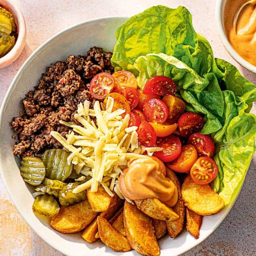 Burger bowl