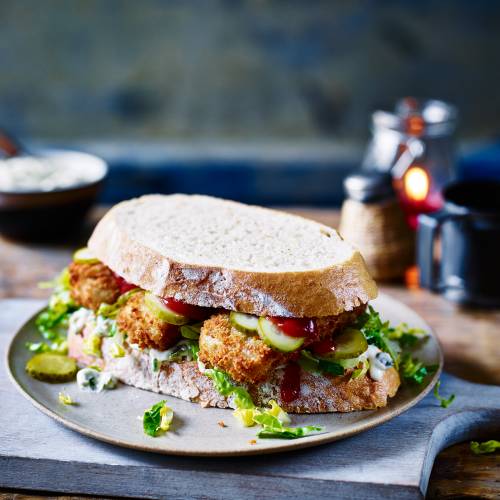 Ultimate fish finger sandwich