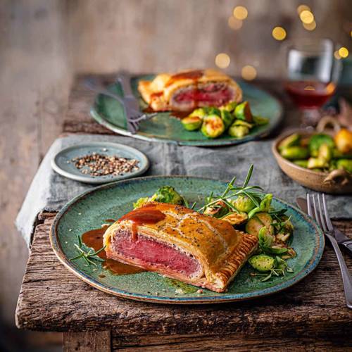 Beef wellingtons