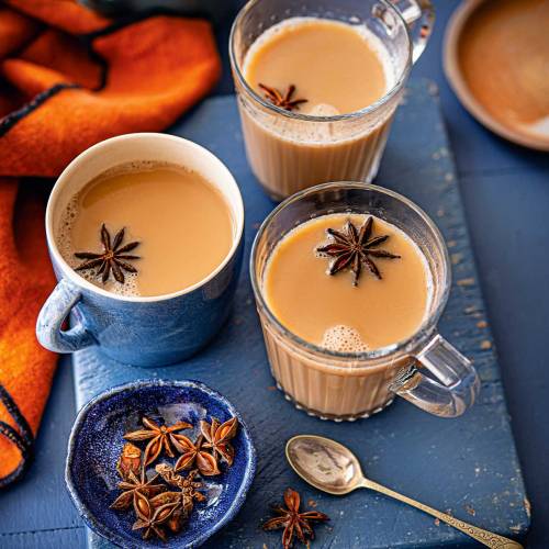 Chai and maple hot toddy