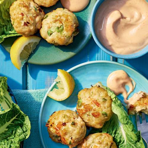 Prawn cocktail cakes