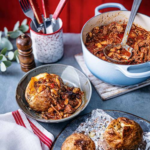 Pulled pork and chorizo chilli