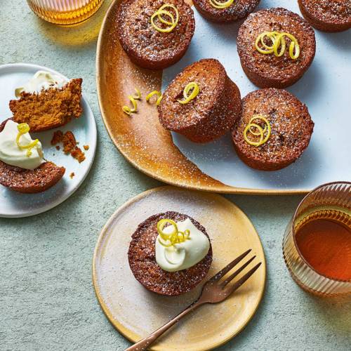 Thyme brown butter cakes