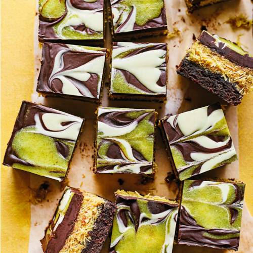 Dubai chocolate brownies