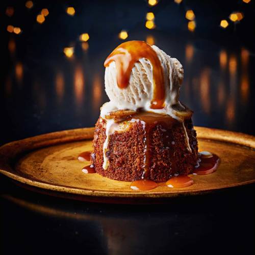 Mini banoffee puddings 