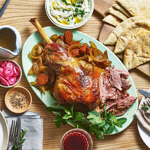 Lamb sharing platter 