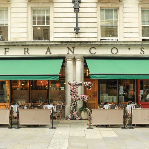 Win a dinner for four at Franco’s in St James’s, London