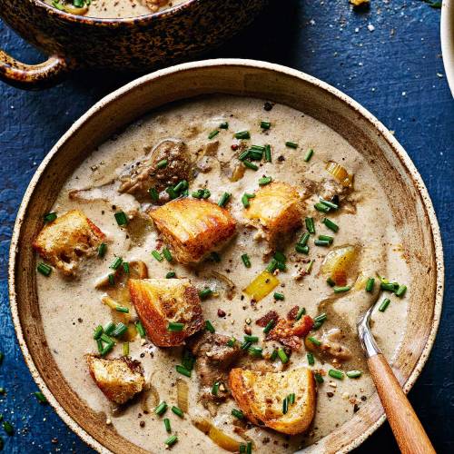 Mushroom chowder