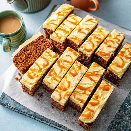 Chai-spiced sweet potato cake