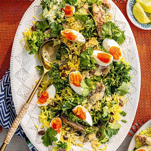 Kedgeree salad