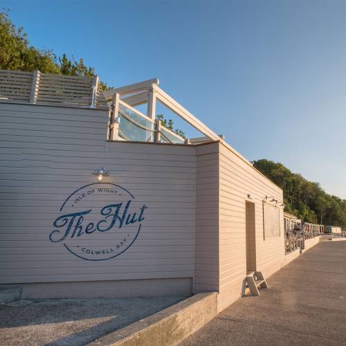 Win a meal for four at The Hut in the Isle of Wight