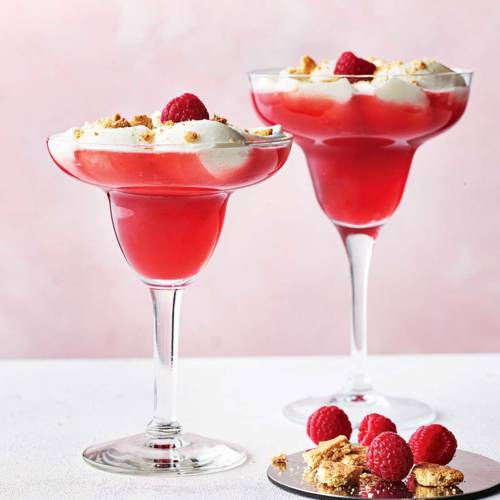 Raspberry cheesecake martini 