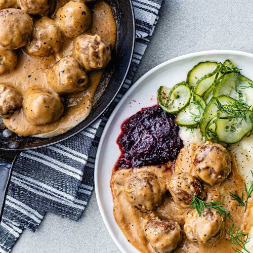 Speedy Swedish meatballs