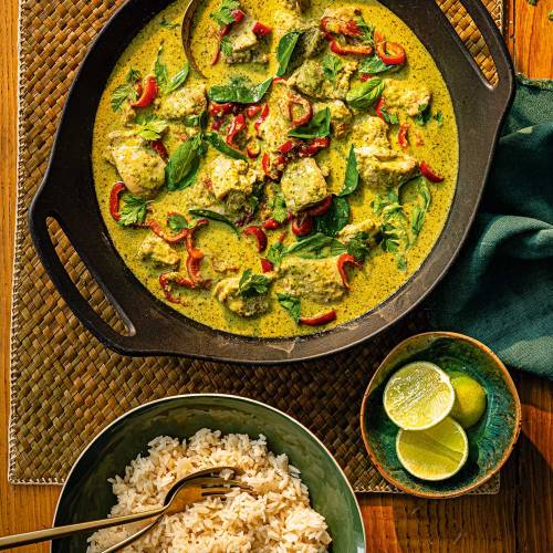 Thai green curry