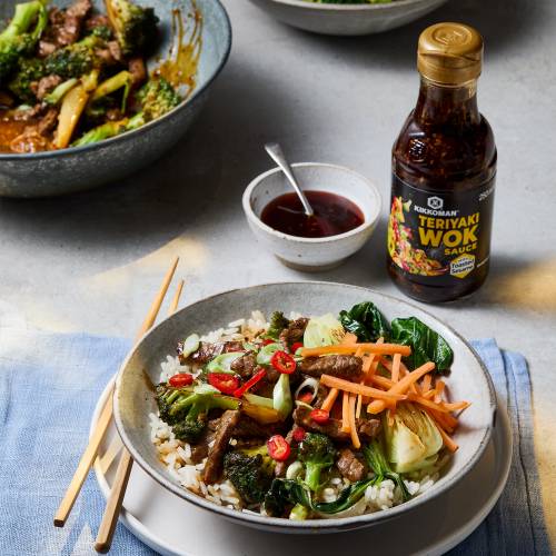 Win Kikkoman sauces and a wok set
