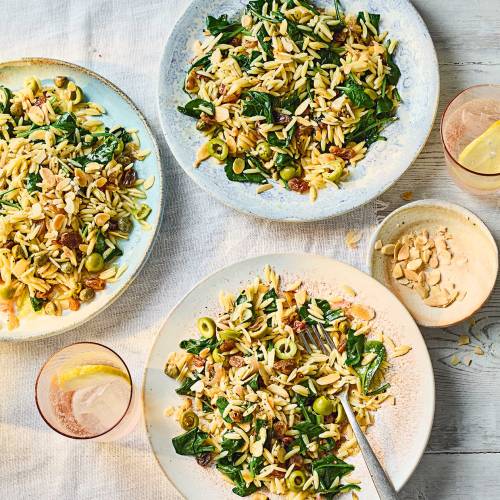 Agrodolce orzo