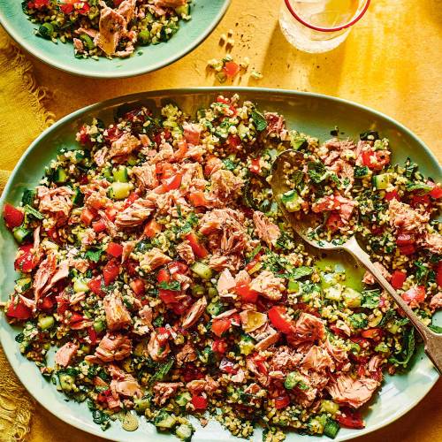 Tuna tabbouleh