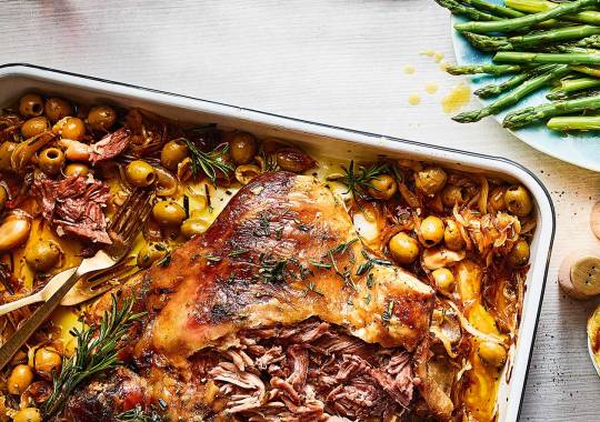 Modern Easter menu to serve six