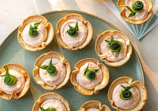 Easy canapés for your festive parties