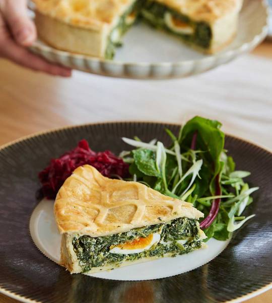 Sponsored: Easter spinach & ricotta pie