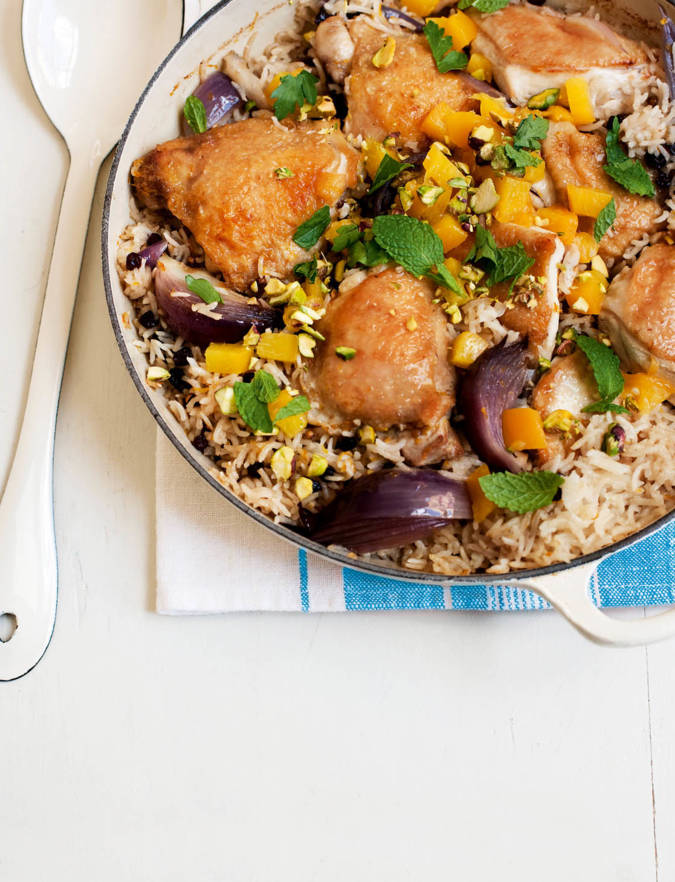 Recipe: One-pot Moroccan chicken