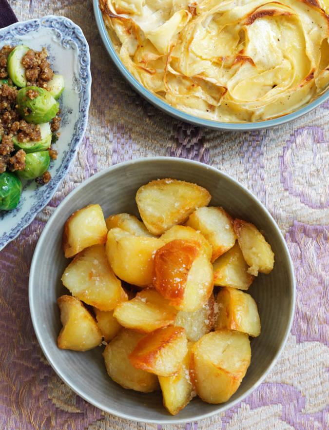 Recipe: Crunchy roast potatoes