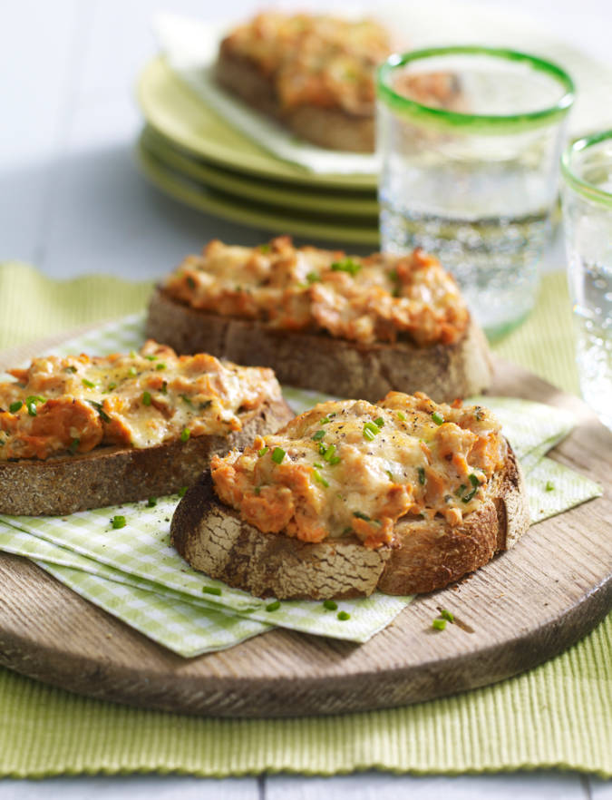 Recipe: John West salmon and cheddar grills
