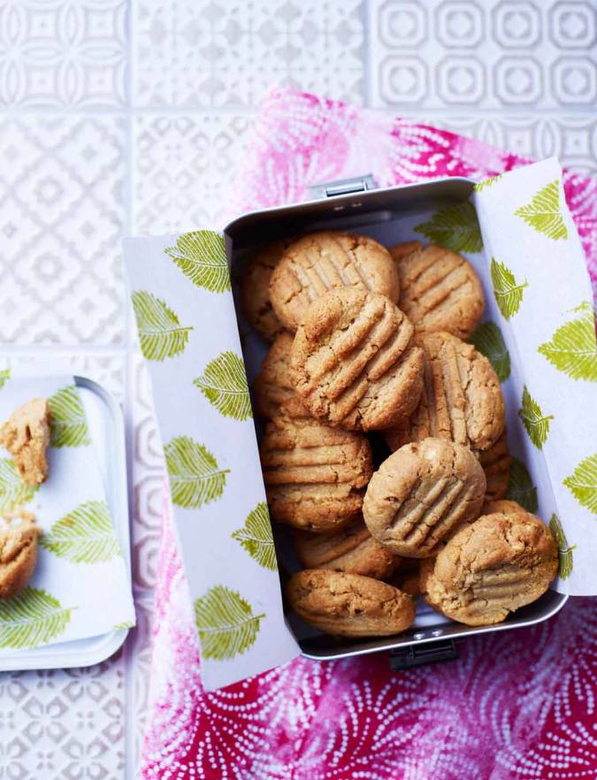Recipe: Peanut butter shortbread cookies