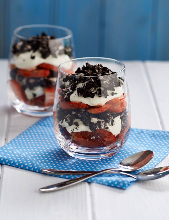 Recipe: Oreo crunch parfait