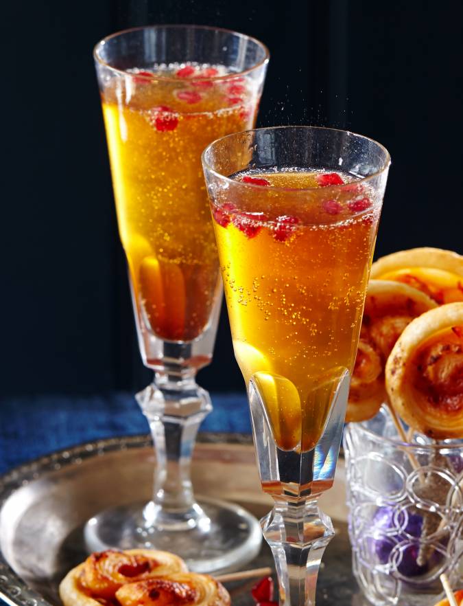 Recipe: Pomegranate fizz