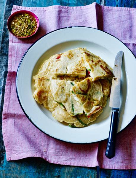 Recipe: Pajeon (seafood pancakes)