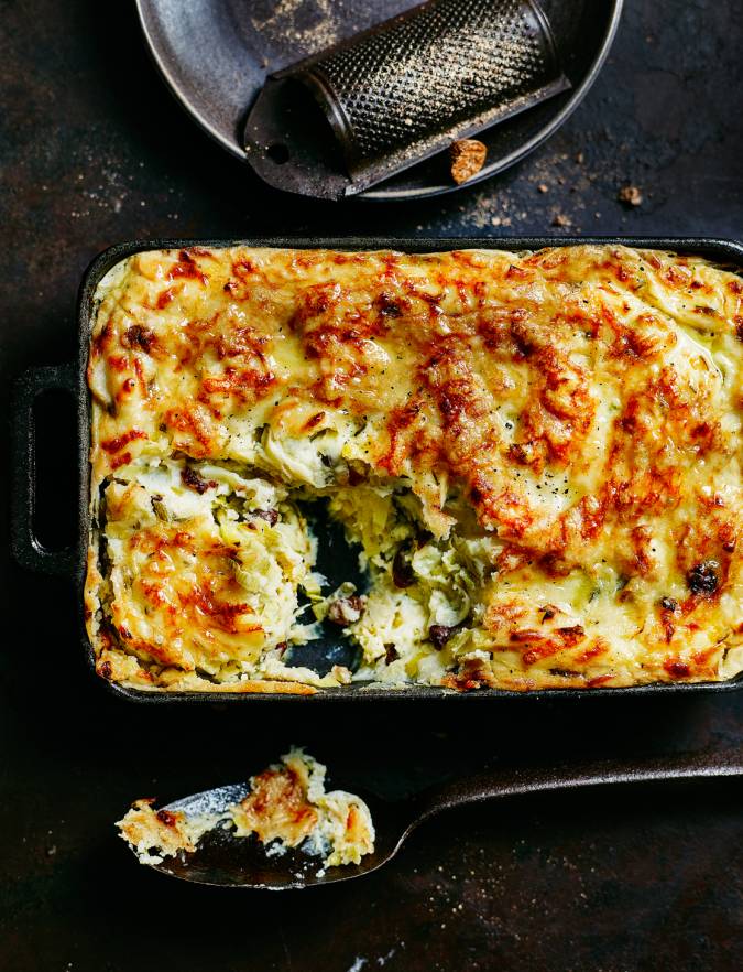 Recipe: Magnificent mash with leeks and cheese