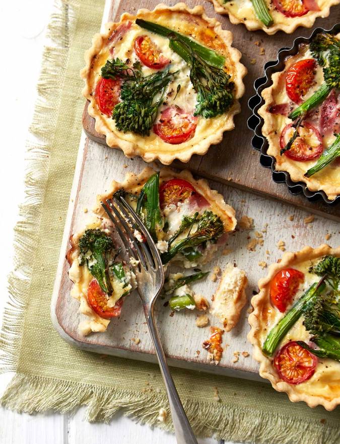 Recipe: Tenderstem® and ham quiches