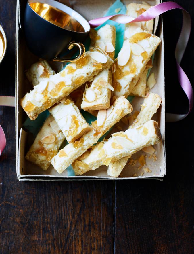 Recipe: Ginger shortbread fingers