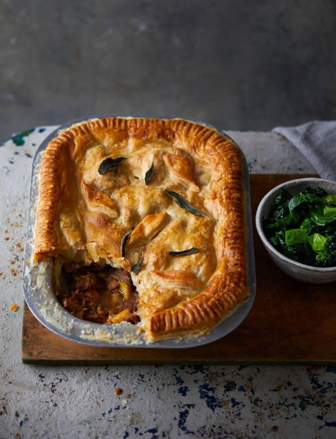 Recipe: Pork, cider and parsnip pie