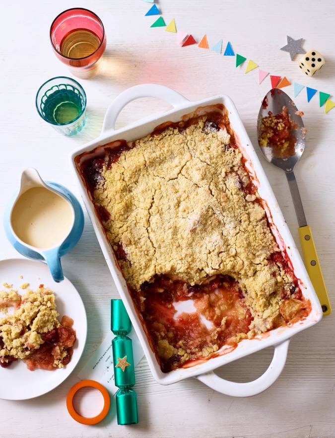 Recipe: Christmas crumble