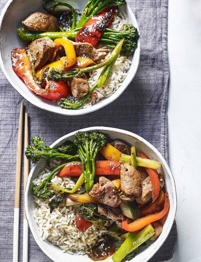 Recipe: Lamb and black pepper stir-fry