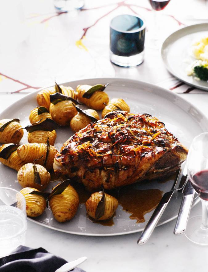 Recipe: Cumberland-glazed roast lamb shoulder
