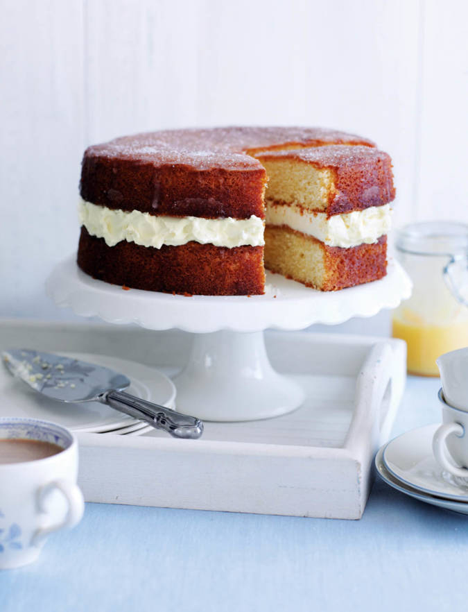 Recipe: Lemon drizzle layer cake