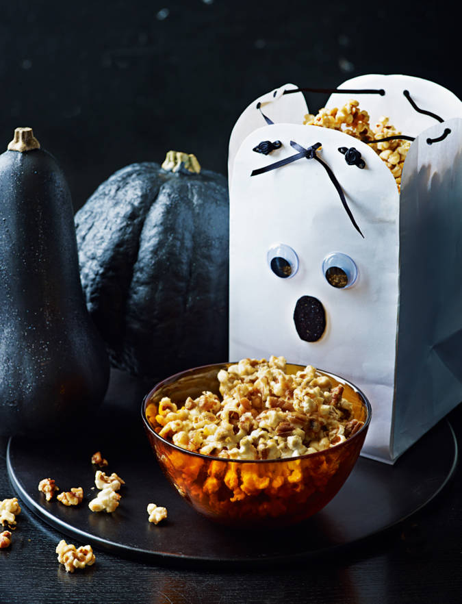 Recipe: Pecan maple popcorn