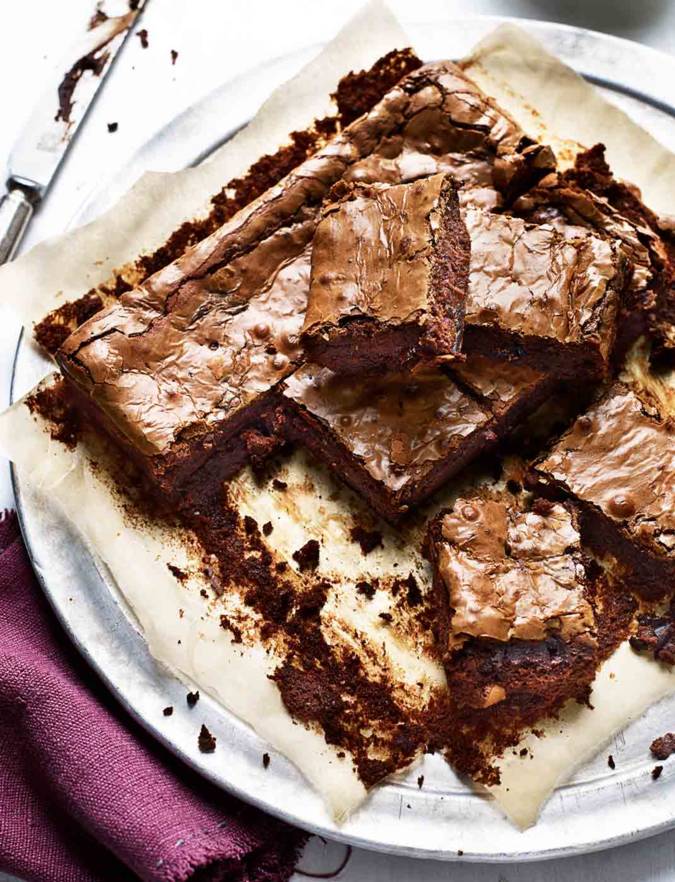 Recipe: Chocolate, beetroot and prune brownies